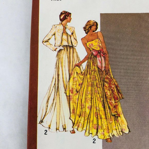 Wedding Bridal Gown Bridesmaid Dress Pattern - Picture 2 of 9